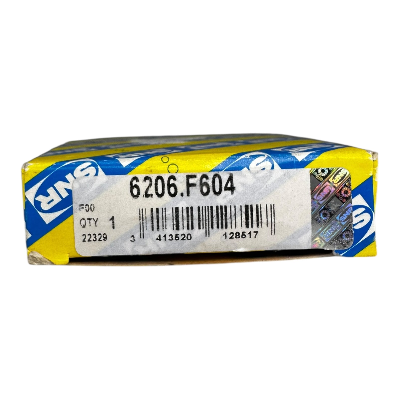SNR 6206.F604 Rillenkugellager Kugellager 30x62x16 mm Metallabdeckung