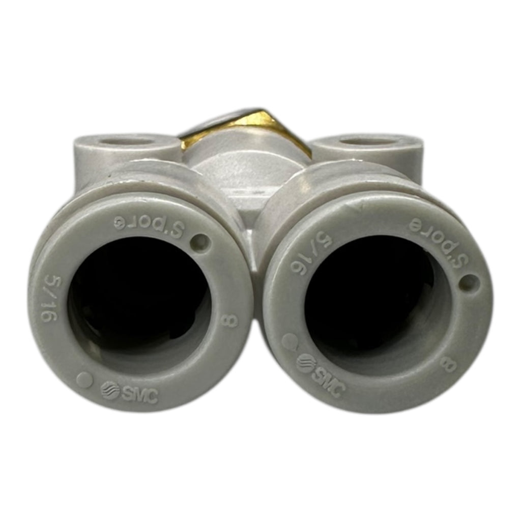 10x SMC KQ2U08-02AS Pneumatik Y-Steckverbinder 1/4” auf R1/4 Zoll