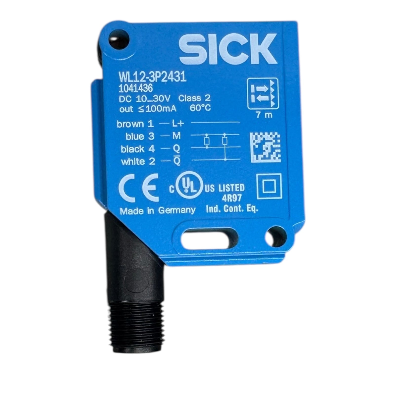 SICK WL12-3P2431 Lichttaster Reflexions-Lichtschranke 1041436 Sensor 30VDC 30mA