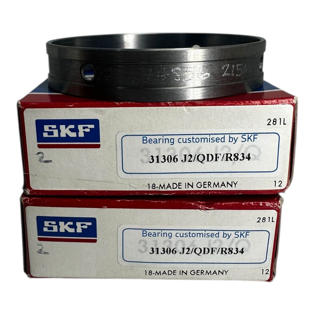 SKF 31306J2/QDF/R834 Kegelrollenlager Kugellager Satz 2 Stück
