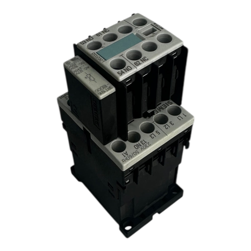 3x Siemens 3RT1015-1AP01 Schütz 3-polig 24V AC Hilfskontaktblock