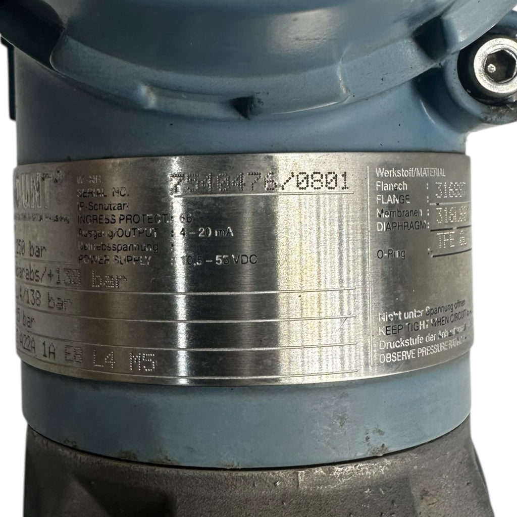 Rosemount 3051 Drucktransmitter 03031-U059-1044 HART 4-20mA 250bar