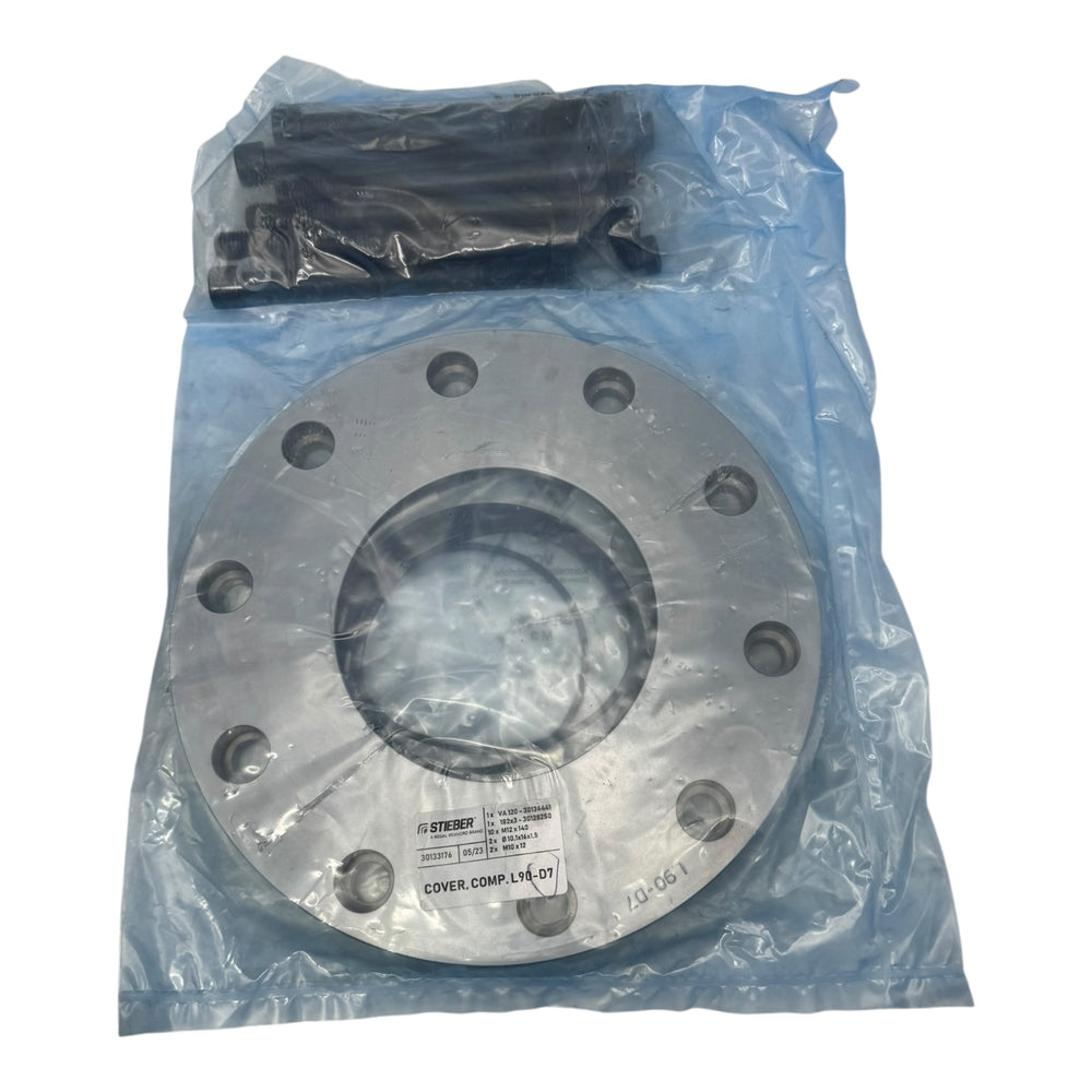 Stieber 30133176 Cover Comp L90-D7 Flanschdeckel mit Schrauben Satz