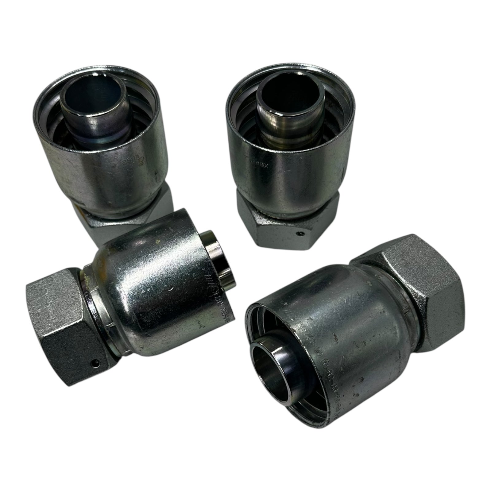 4x Parker 1CA43-35-20 HD-Schlaucharmatur DKOL DN32 Hydraulikanschluss