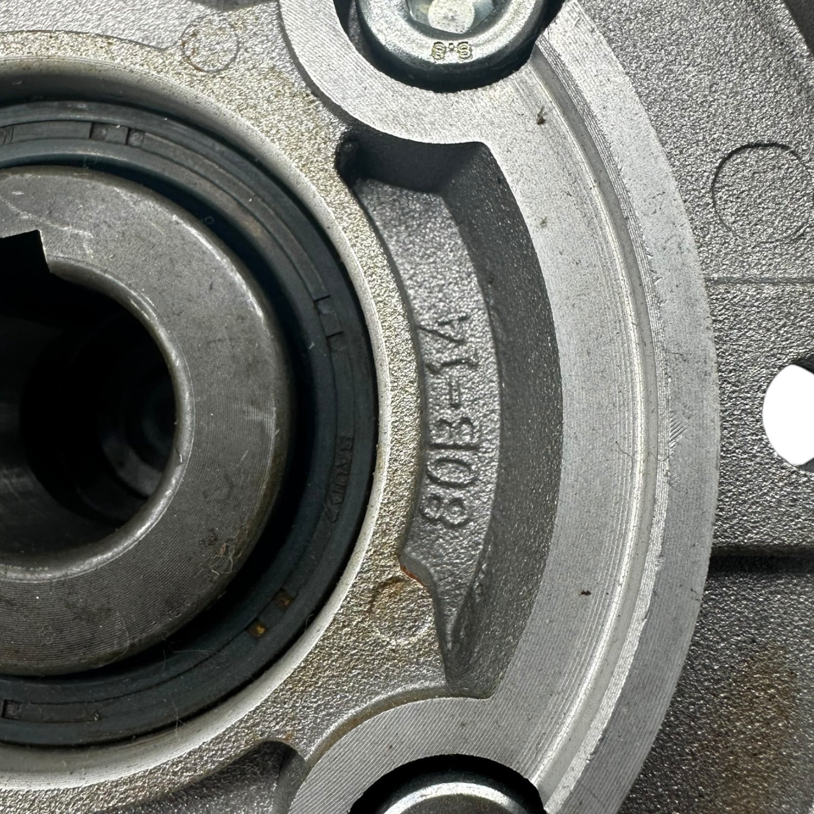 ALMO B063FB08C0-MB3 Schneckengetriebe B3 Flansch i:45