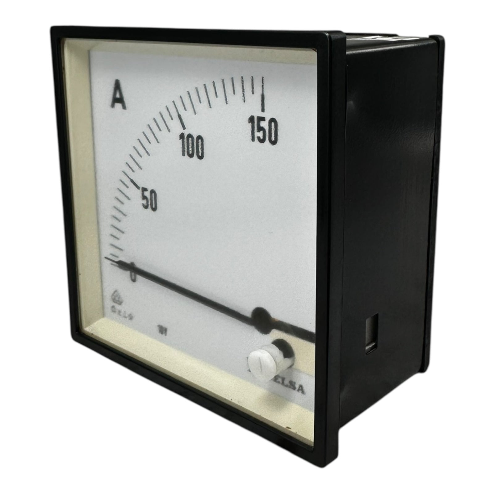 Celsa Analog Amperemeter 150A Einbaugerät 10V Strommessgerät
