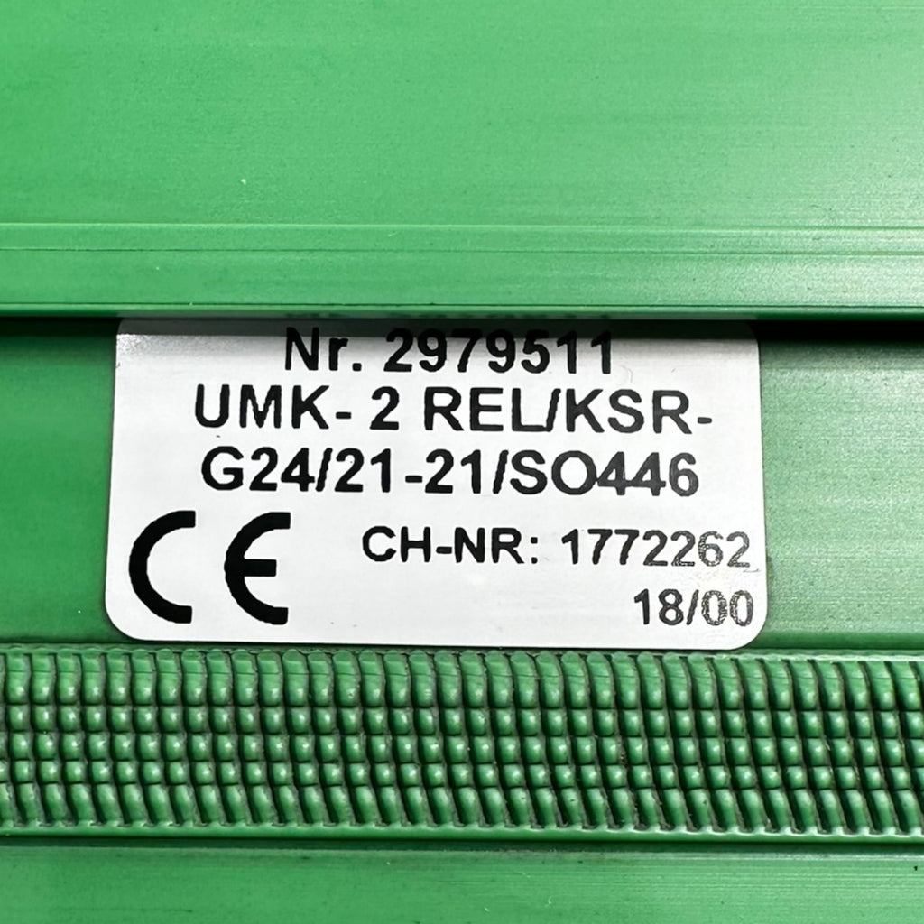 UMK 2979511 Relaismodul G24/21-21/SO446 KSR Steuerkarte Industrie