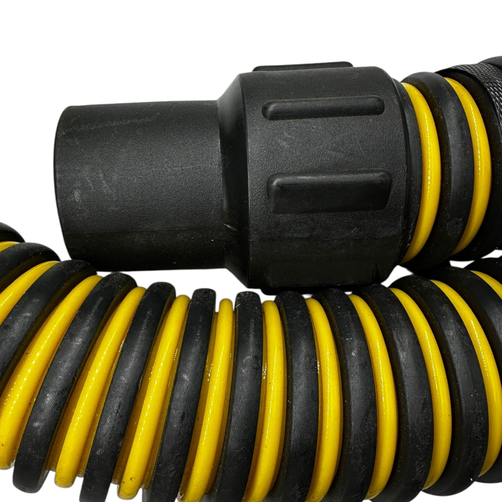 FLEXADUX TOIVAC N Saugschlauch 51mm 3m PE-Muffe Schlauch gelb/schwarz
