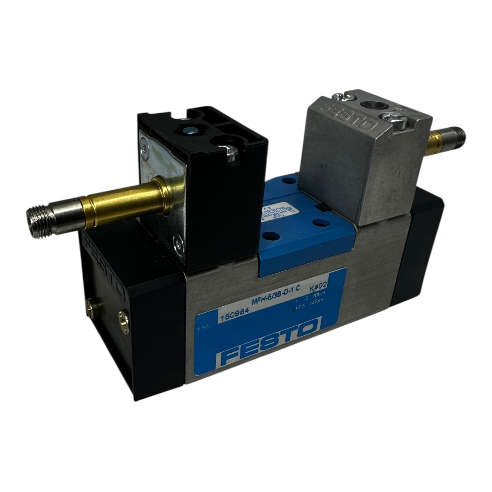 Festo MFH-5/3B-D-1 C Magnetventil 5/3 Wegeventil 150984 3–10bar Pneumatikventil