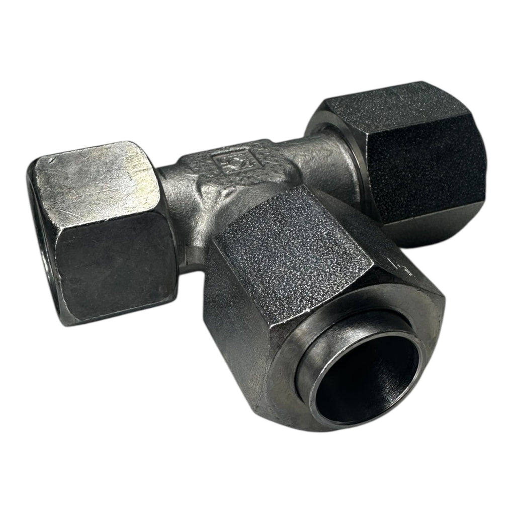 20x Stauff FI-ELD-15L-V-W3-DKO-AB T-Verschraubung Edelstahl 15 mm Hydraulik