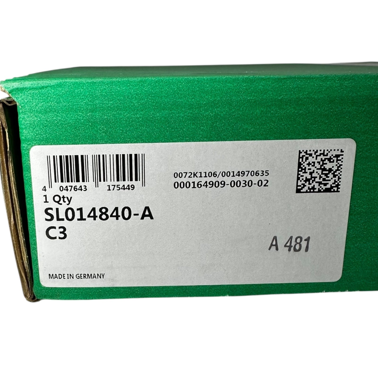 Ina SL014840-A C3 Zylinderrollenlager Axiallast Wälzlager 200x250x50 mm