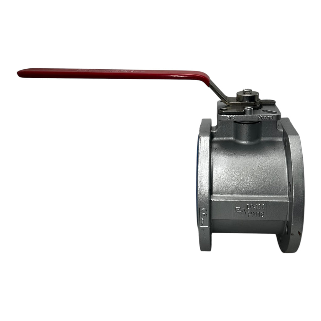 EA Kugelhahn ZK451010 DN100 PN16 Flansch 1.0619 Industrieventil neu