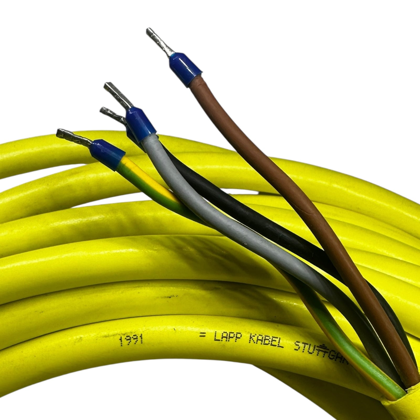Harting Han 4X/12 Gehäuse M20 mit Lapp Ölflex 4G2,5 mm² 10m Anschlusskabel 600V