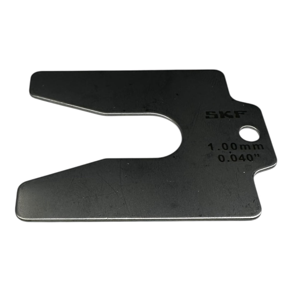 16x SKF Ausgleichsscheibe Beilagenpaket für Maschinen, 100mmx0.04mm x 100mm Grau