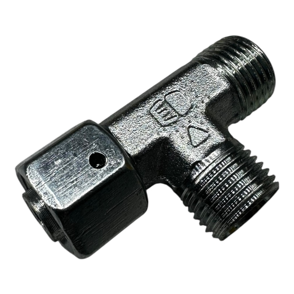 10x Parker Ermeto EL10LOMDCF Hydraulik T-Stück Verschraubung 10mm Außengewinde