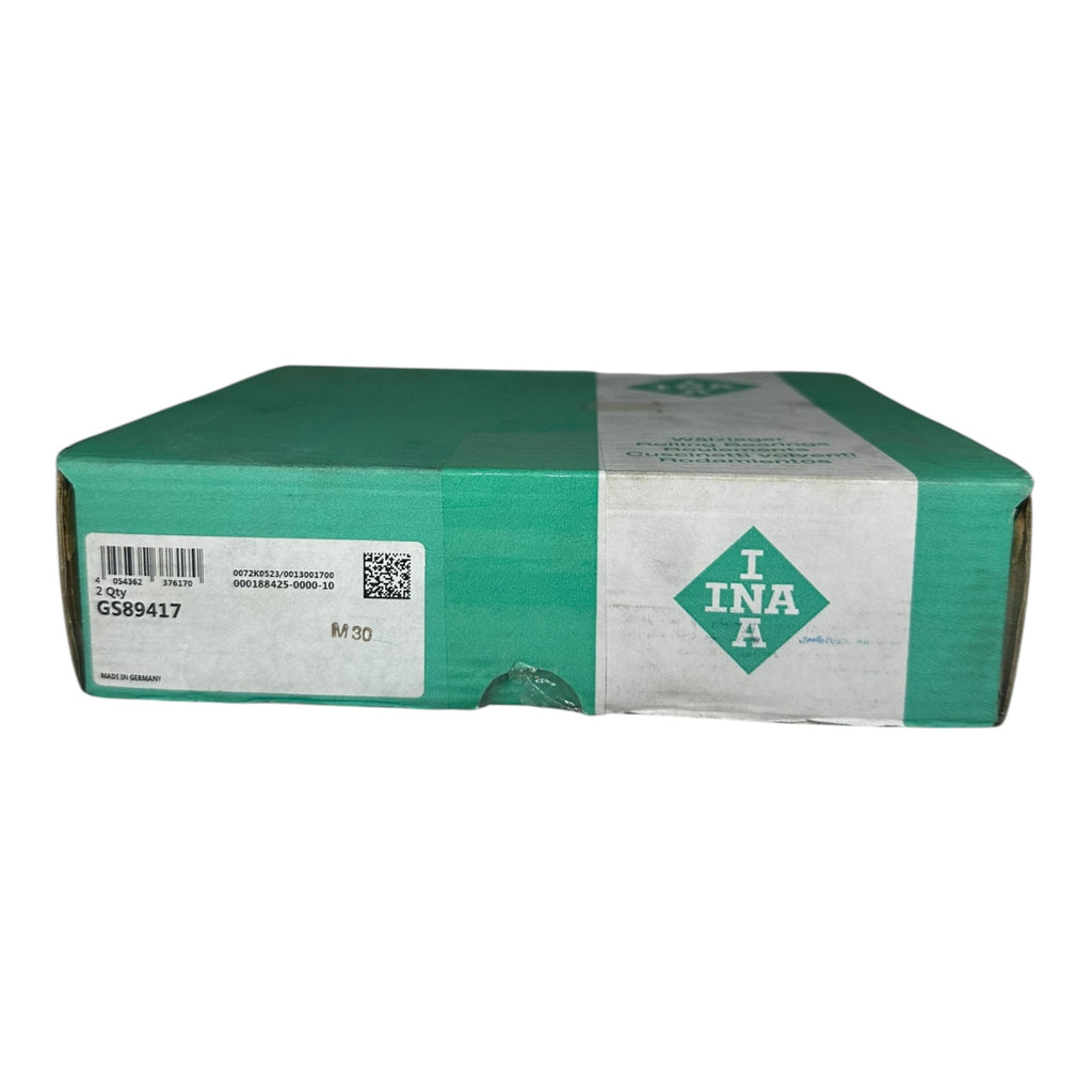 2x INA GS89417 Axiallagerscheibe Axial-Nadellager 85x150x17 mm
