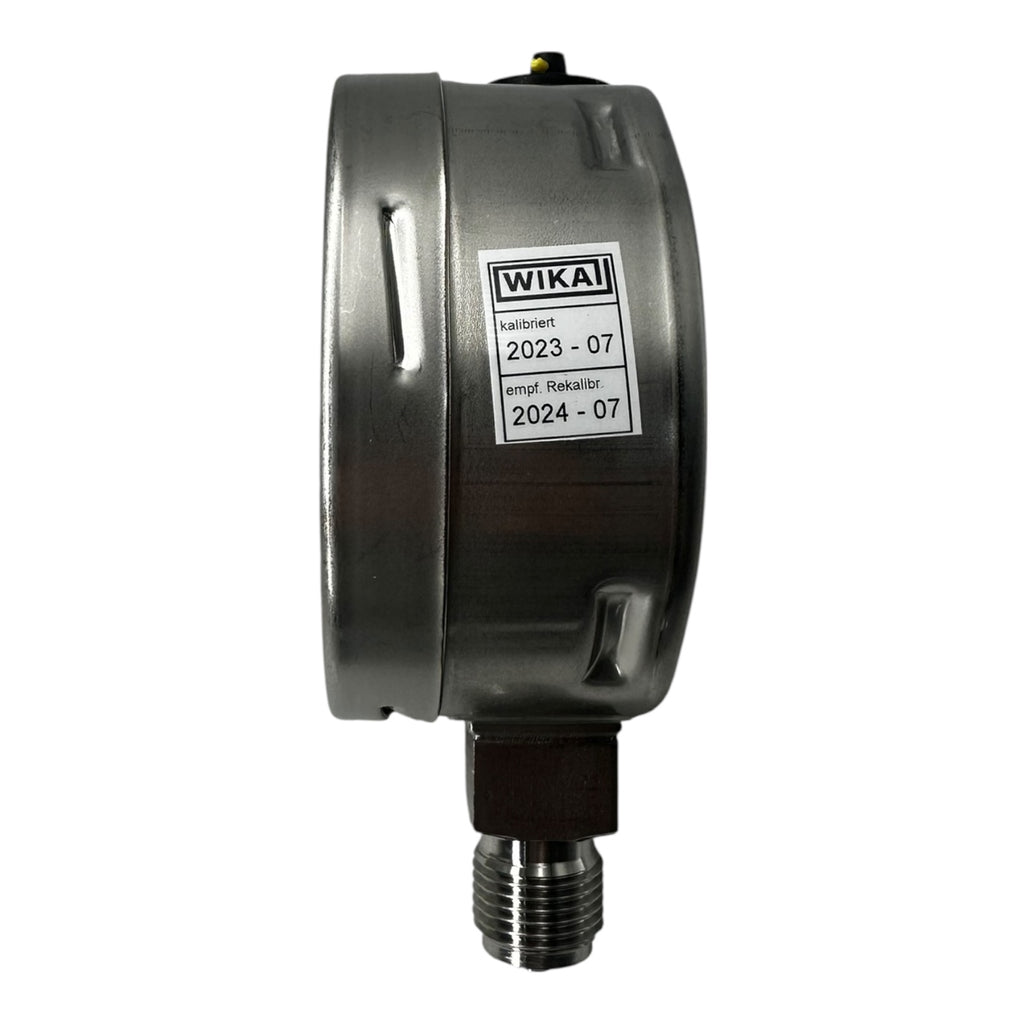 WIKA Manometer 233.50.100 -1…+5 bar G1/2B unten Edelstahl 316L Klasse 1.0