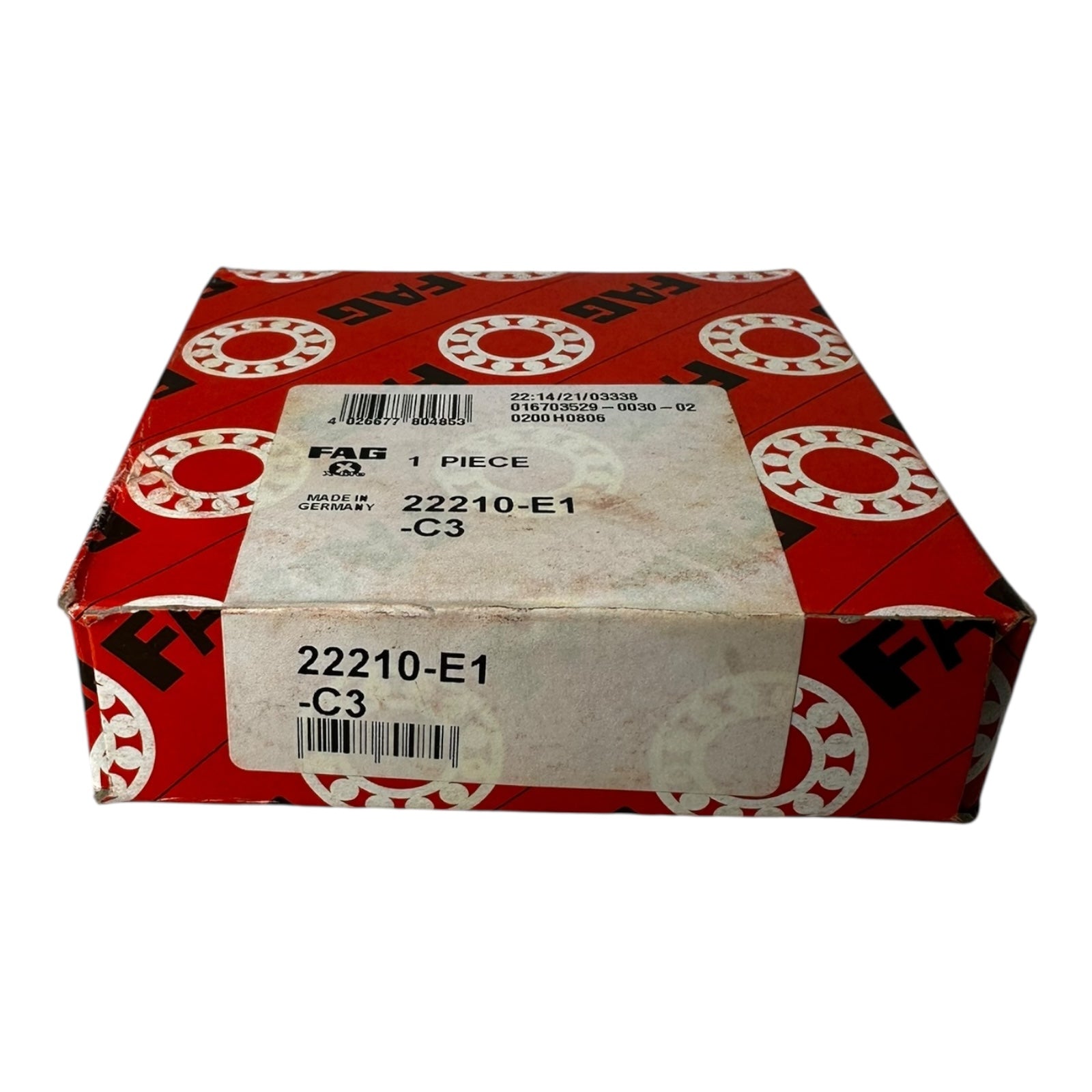 FAG 22210-E1-C3 Pendelrollenlager X-life 50x90x23 mm Wälzlager NEU
