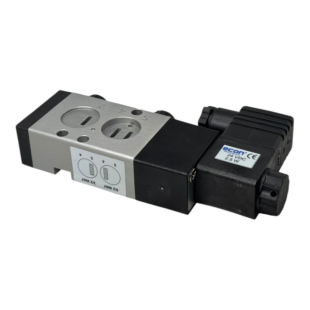 Econ Magnetventil 33580 Namur 3/2 5/2 Wege 24V DC 2,5W Pneumatikventil IP65