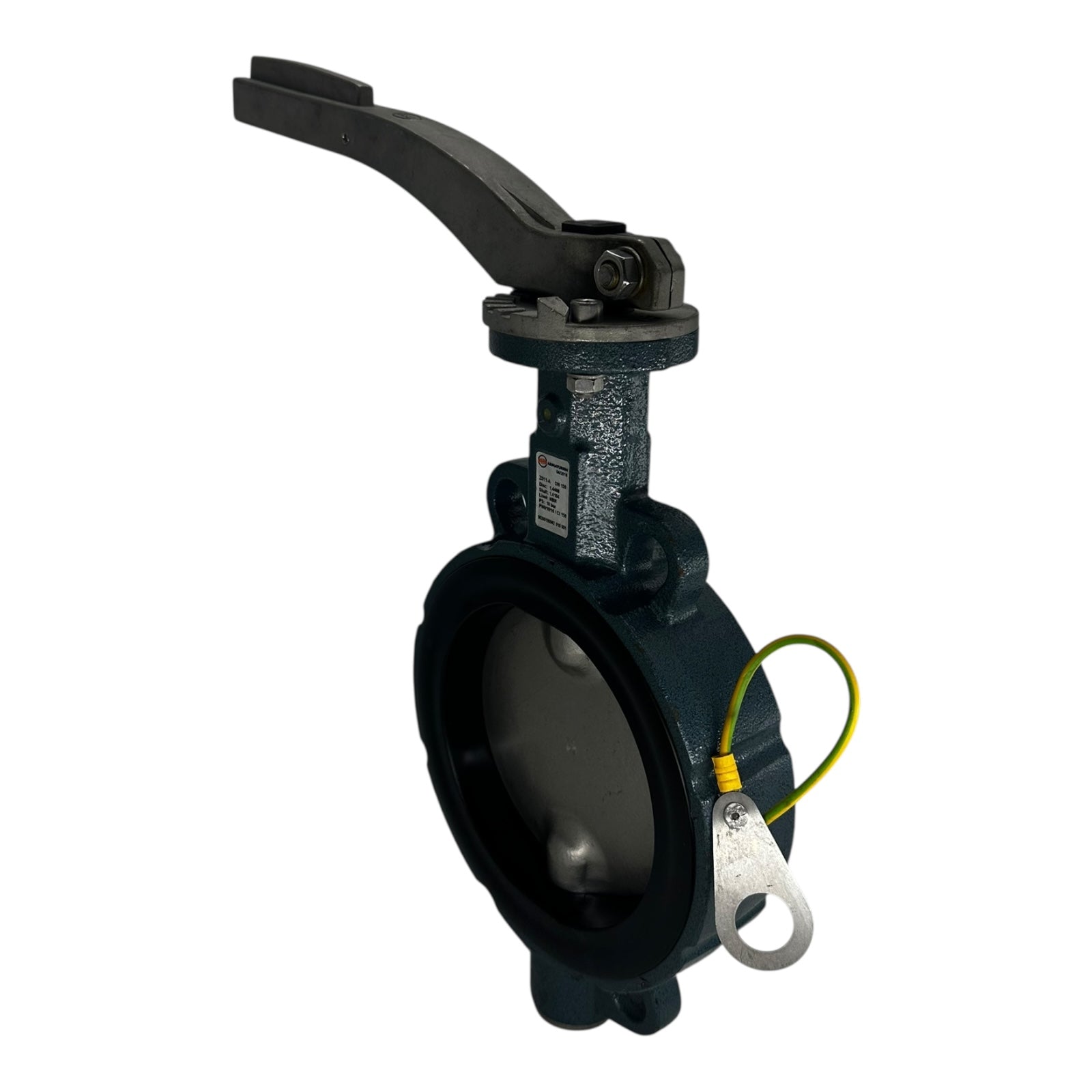 Ebro Z011-A Absperrklappe DN150 PN10 NBR Edelstahl 1.4408/1.4104 Handhebel