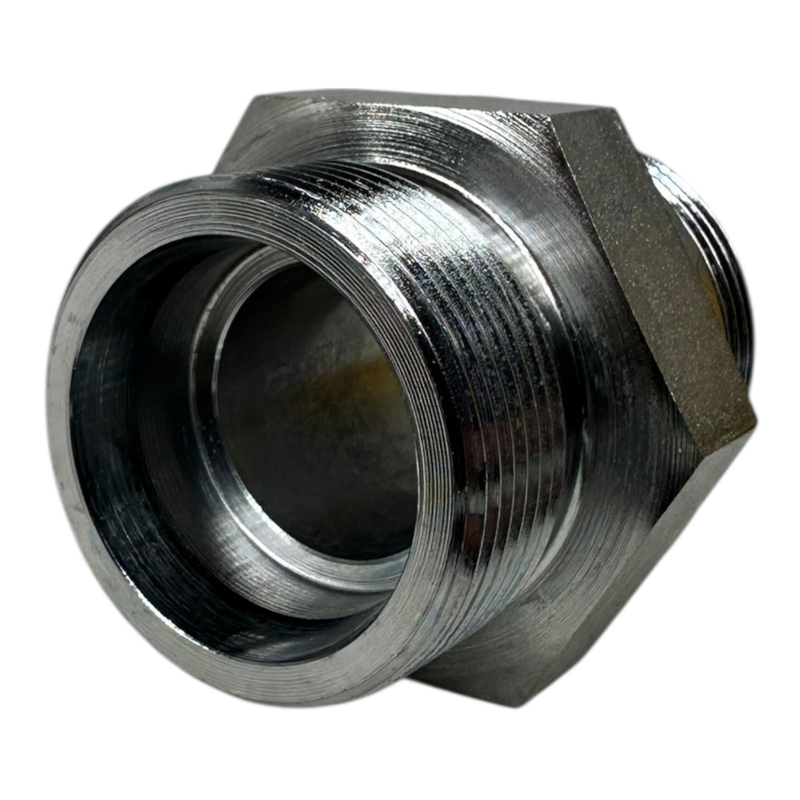 4x Parker Ermeto GE30SREDOMDCF Hydraulik Adapter ToughShield Plus Außengewinde