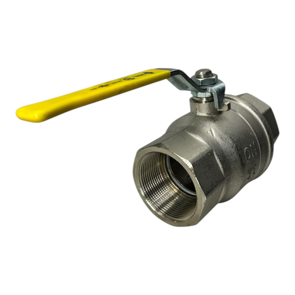 Kugelhahn DN50 2” IG Edelstahl CF8 PN40 DVGW 5140 Kugelventil Vollfluss