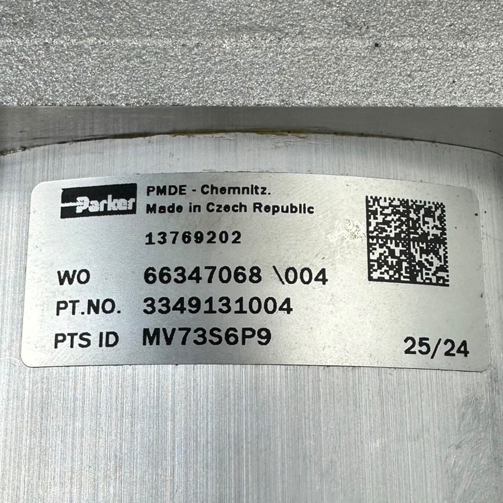 Parker 3349131004 Hydraulik-Zahnradpumpe MV73S6P9 3-fach Pumpe 3000 psi neu