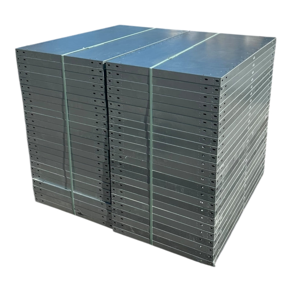 2x META MS150III Fachboden verzinkt Regalboden 100x40cm Lagerregal neu