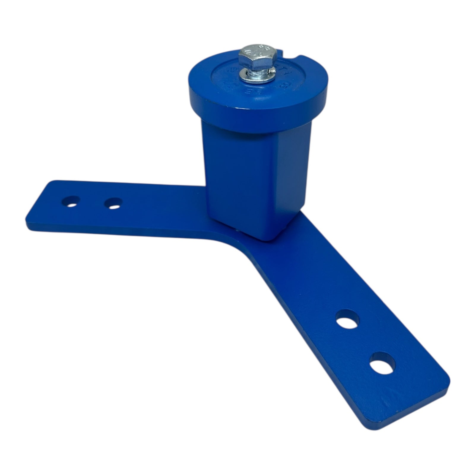 Rosta SE27 Schwenkspannarm Gummifeder-Element Spannvorrichtung blau