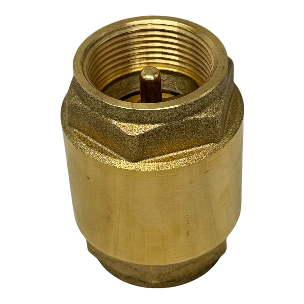 Riegler 103885 Rückschlagventil G1 1/4” DN32 PN18 Messing Voller Durchgang 18bar