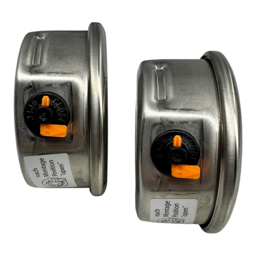 2x WIKA Manometer 213.53.063 0–6 bar G1/4B CL 1.6 EN 837 Messgerät Druckanzeige