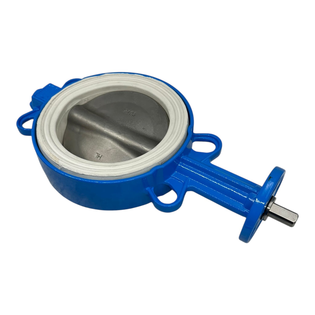 Absperrklappe KL-5 DN150 PN3 PN10 EB-Sitz Edelstahl Klappe 9.9bar getestet neu