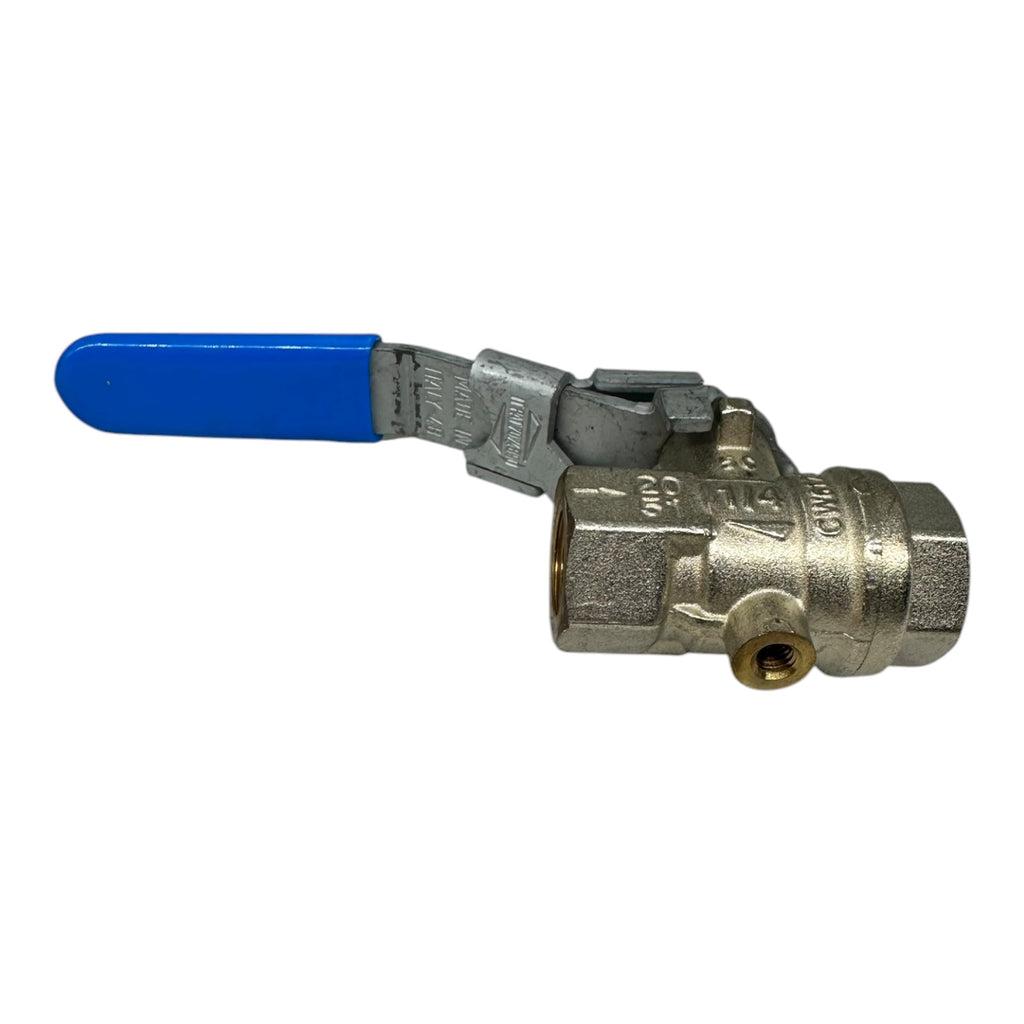10x Riegler 103149-32102 Sicherheitskugelhahn DN8 Rp1/4” PN14 Entlüftung M5