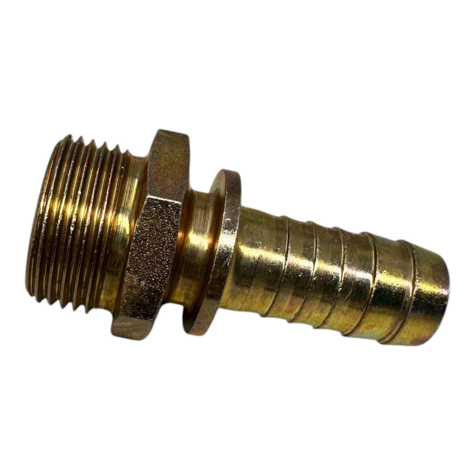 10x Lüdecke G10-19T Außengewindetülle G1” AG Schlauchtülle 19 mm Messing