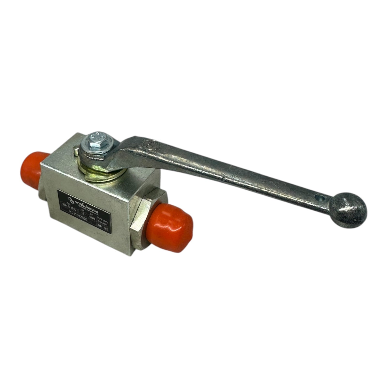 vonScheven HBA-C 1202 Kugelhahn DN12 PN500 Hydraulikventil POM/NBR 06/23