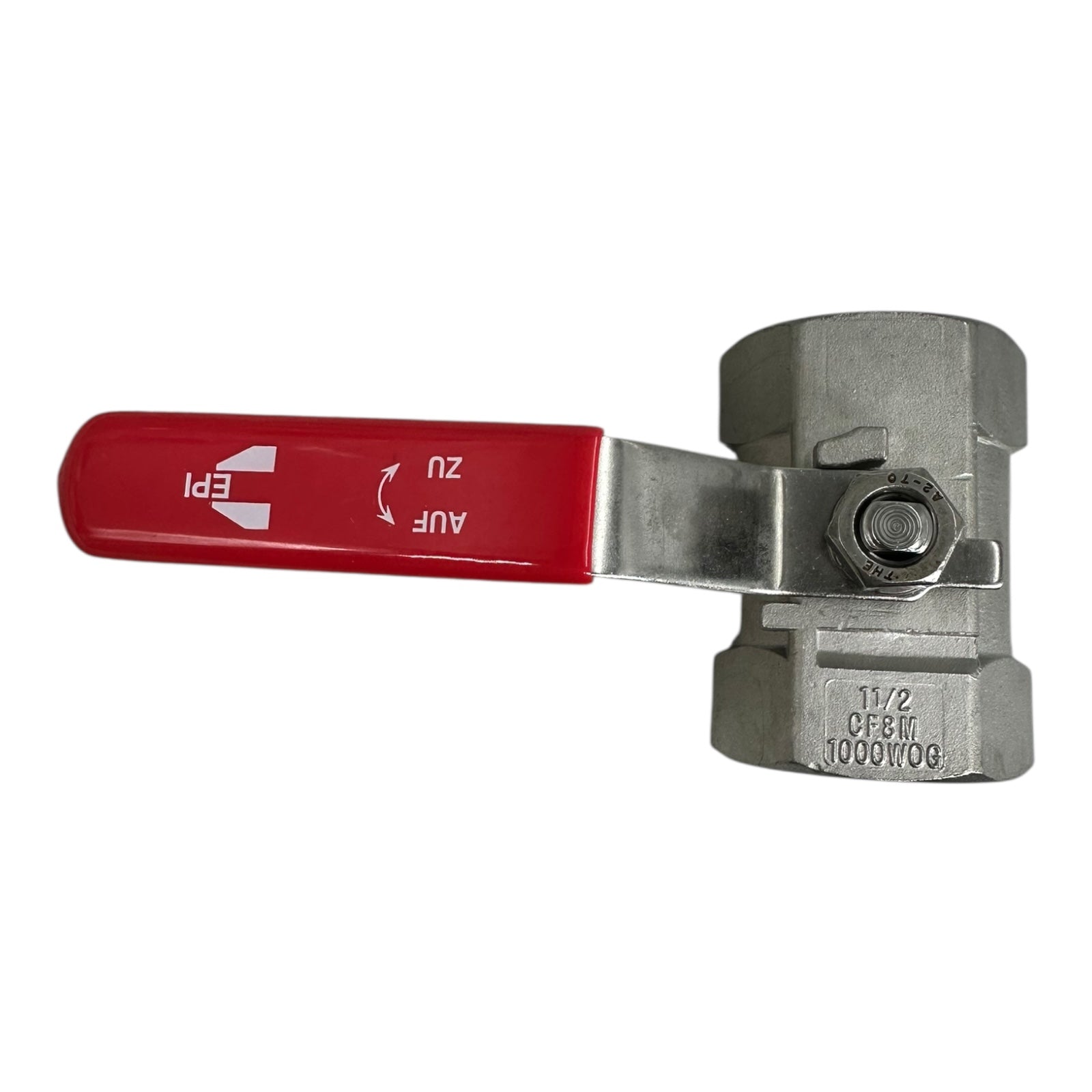 EPI Kugelhahn 1½” CF8M Edelstahl 1000 WOG Volldurchgang Innengewinde