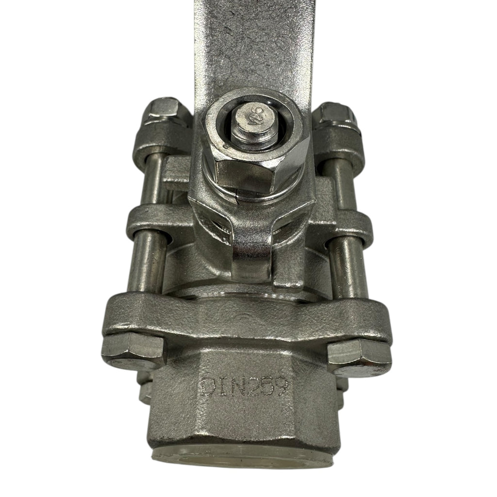 Econ Fig.7446 Kugelhahn DN259 1” 1.4408 Edelstahl 1000 WOG 3-teilig Neu