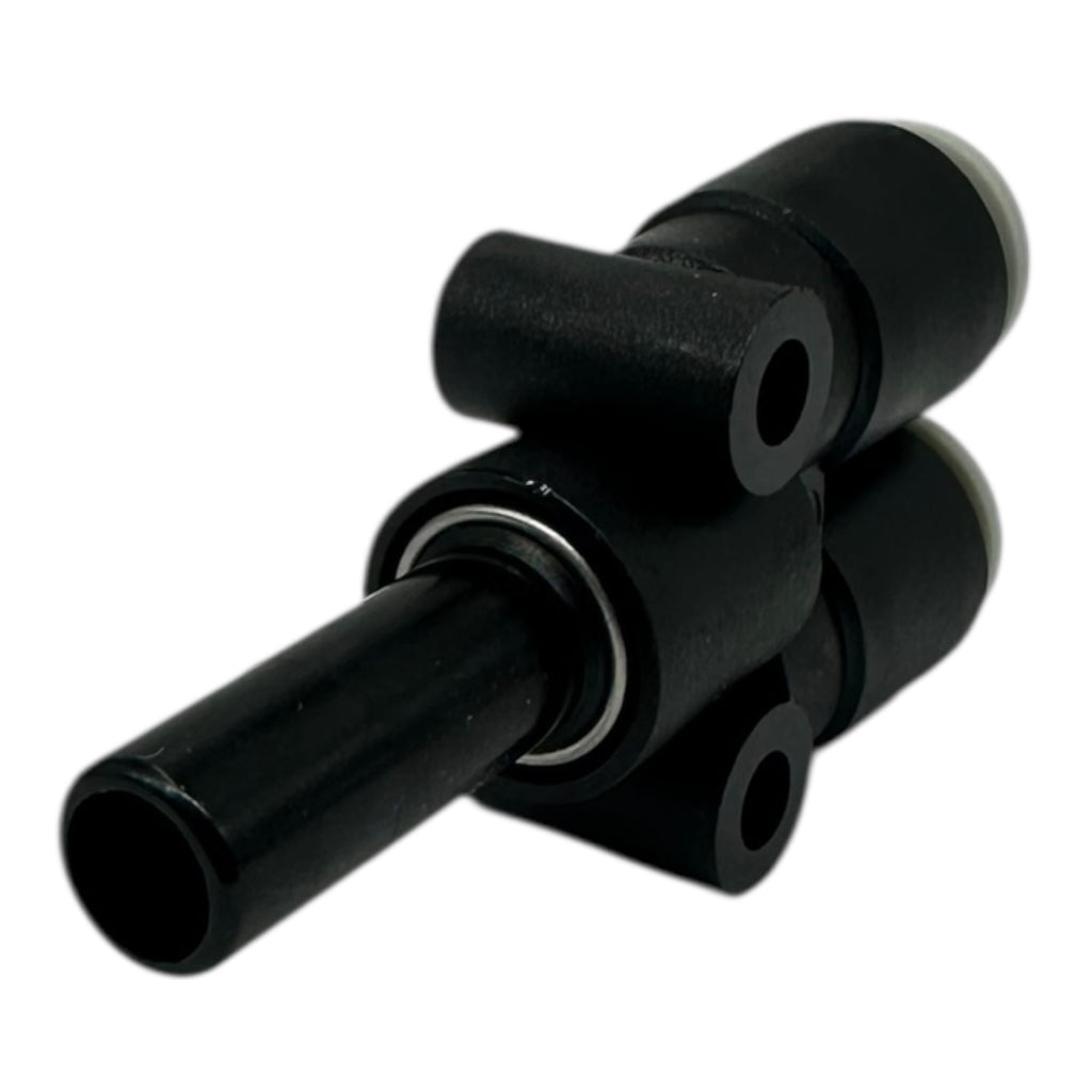 10x SMC KQ2U08-99A-X35 Pneumatik Y-Verbinder 8 mm Push-In Steckfitting