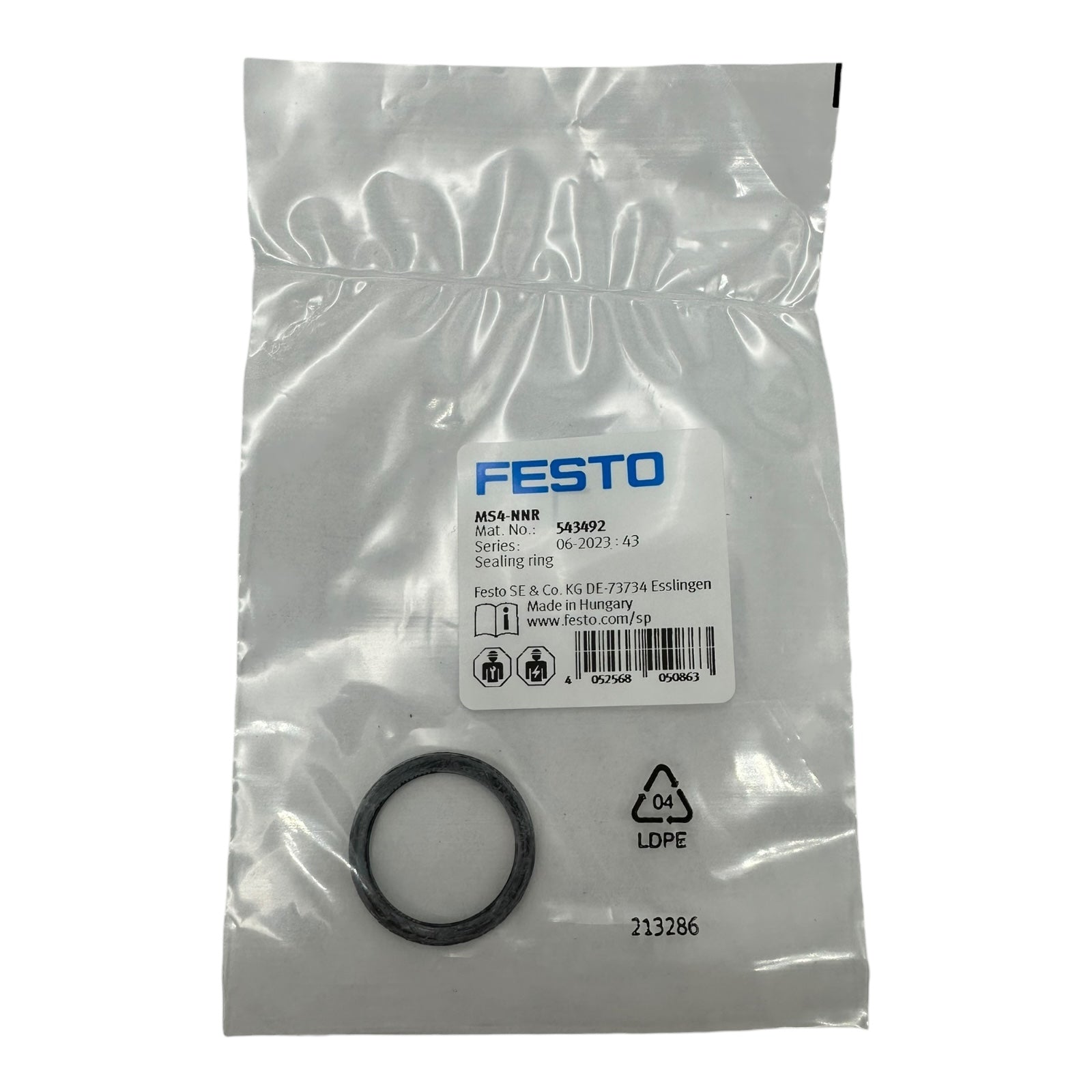 20x Festo MS4-NNR 543492 Dichtungsring Sealing Ring für MS4 Serie