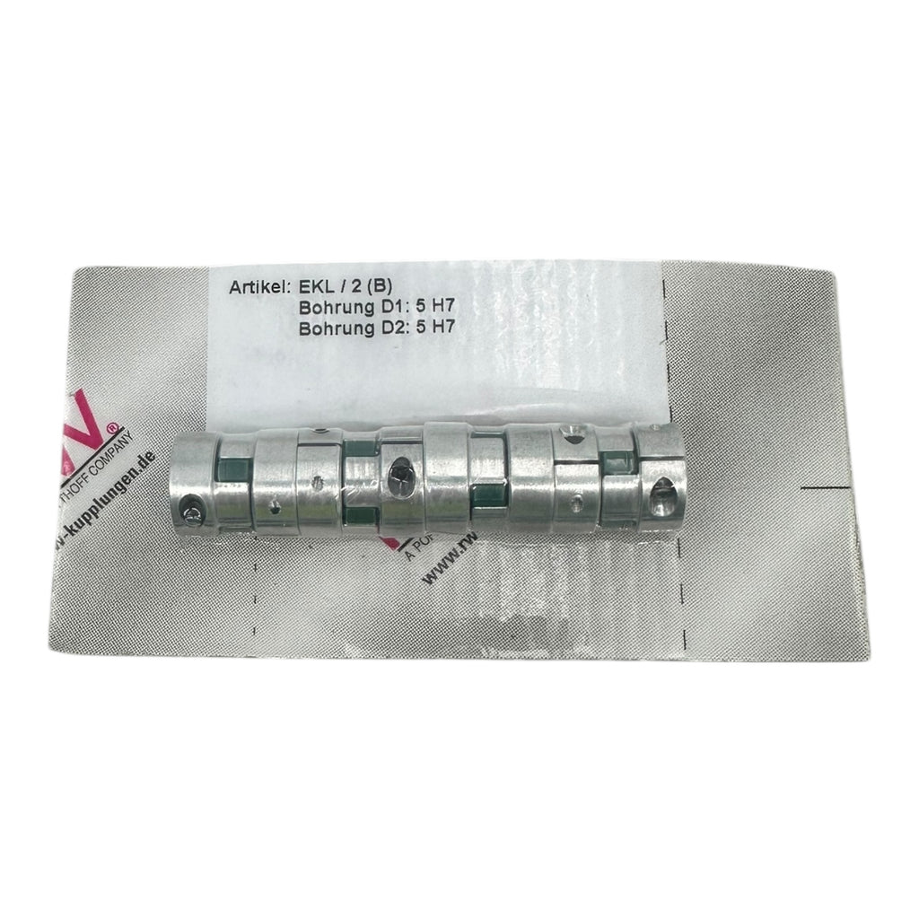 RW-Kupplung EKL/2 B Aluminium Präzisionskupplung 5H7–5H7 spielfrei CNC