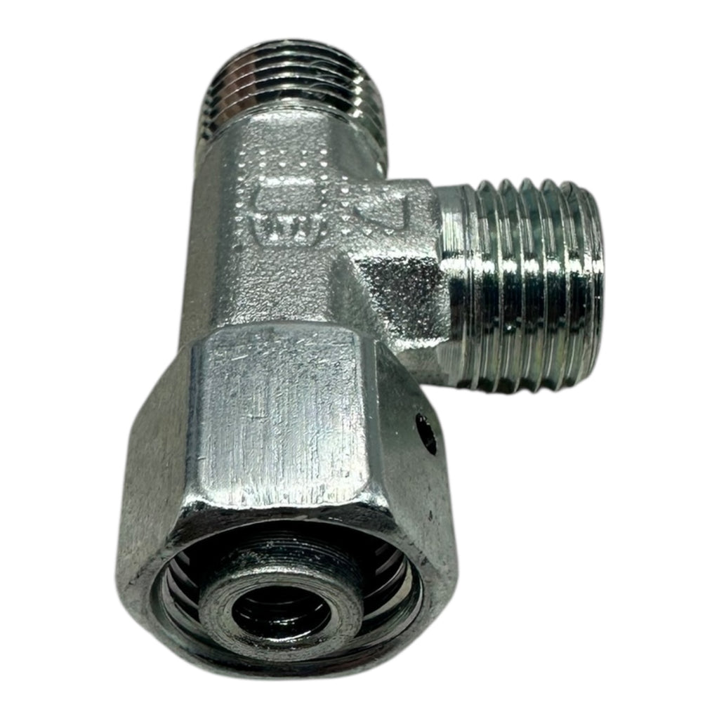 10x Parker Ermeto EL10LOMDCF Hydraulik T-Stück Verschraubung 10mm Außengewinde