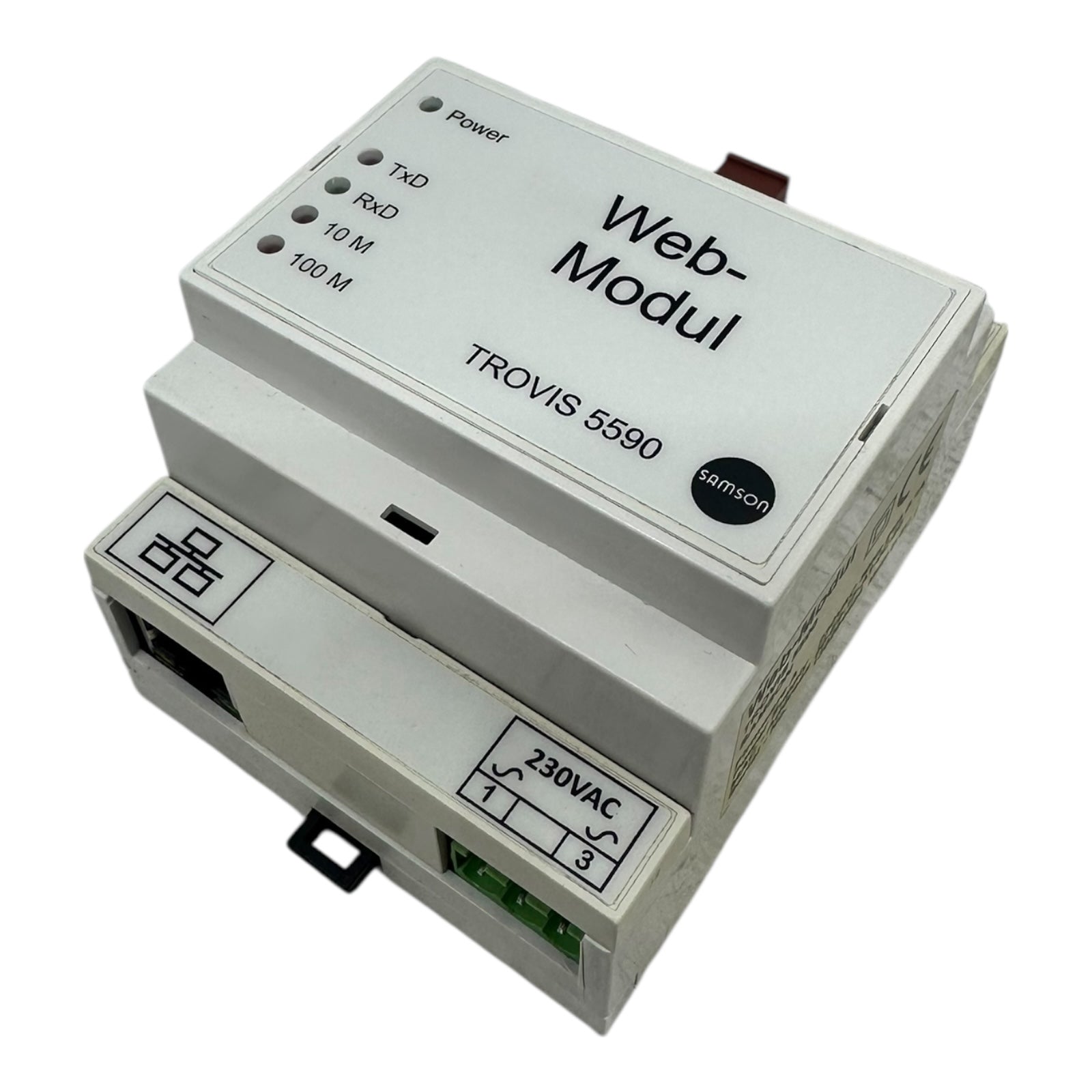 Samson TROVIS 5590 Web-Modul RS232 RS485 M-Bus Ethernet 230VAC