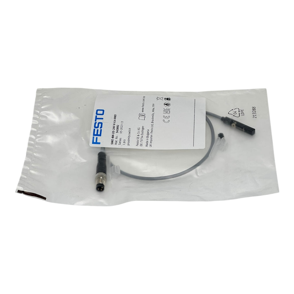 Festo SME-8M-DS-24V-K-0.4-M8D Näherungsschalter Sensor M8 0,4m Kabel Pneumatik