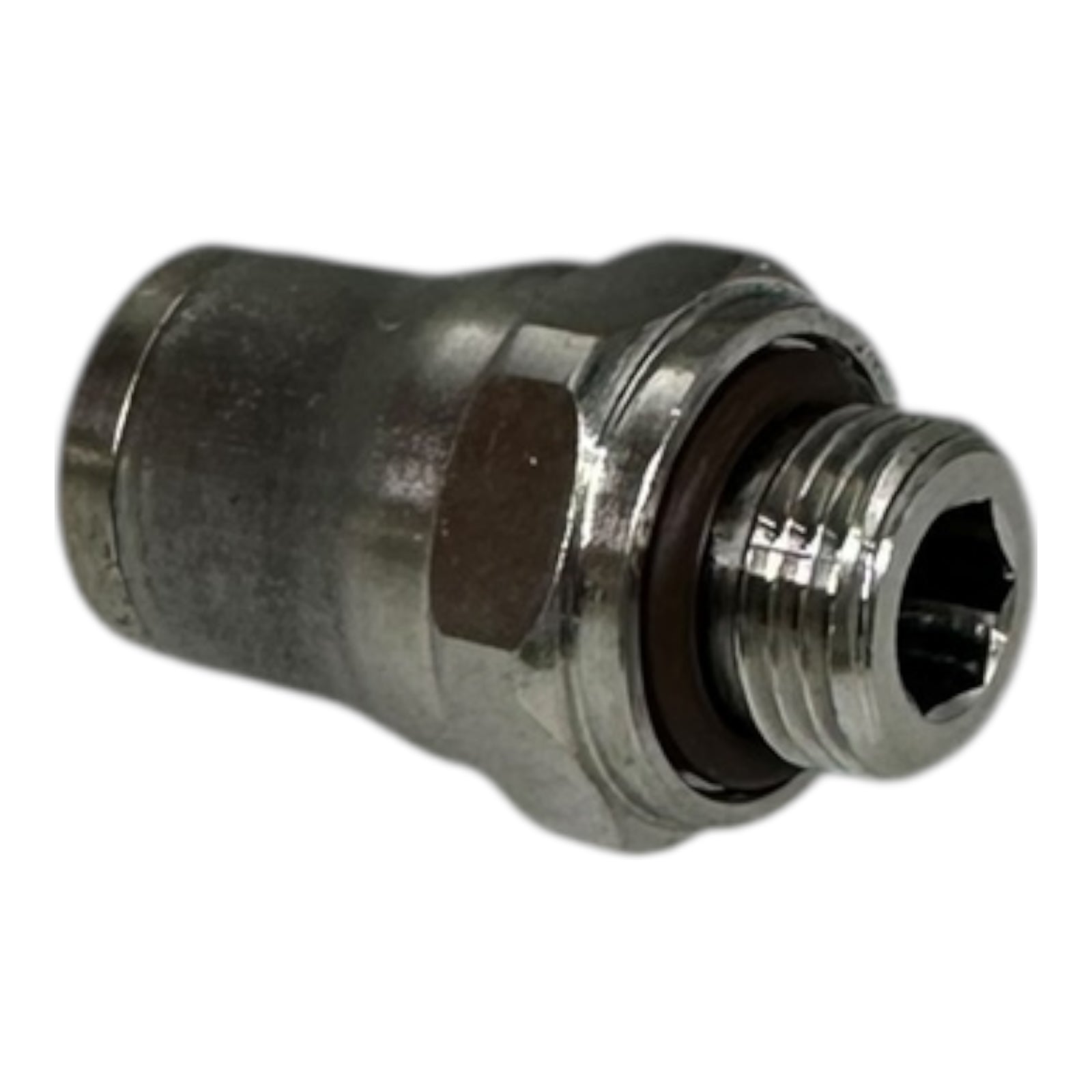 5x Parker 38010810 Hydraulik Verschraubung Gerade Einschraubstutzen Rohrfitting