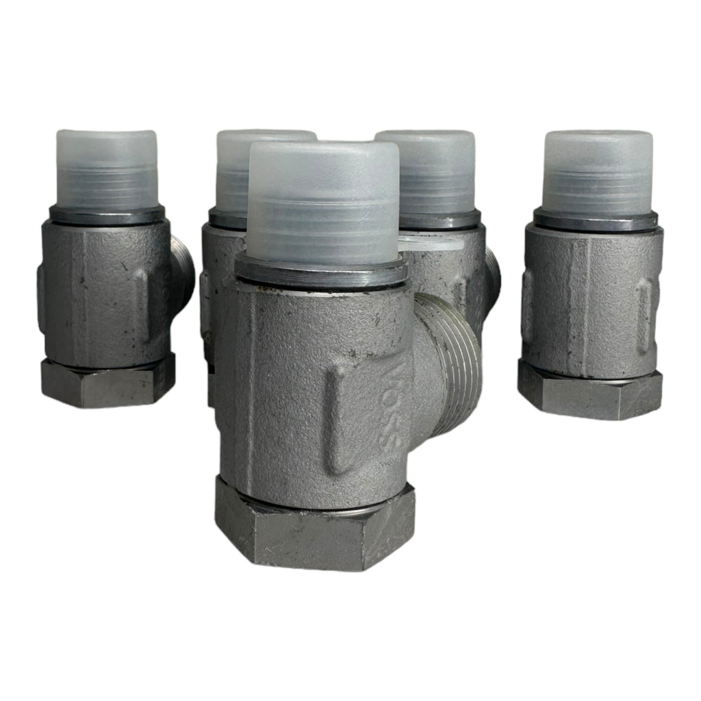 5x Voss 24-BSE-L15-M18B / 1151202081 Schwenkverschraubung 24°