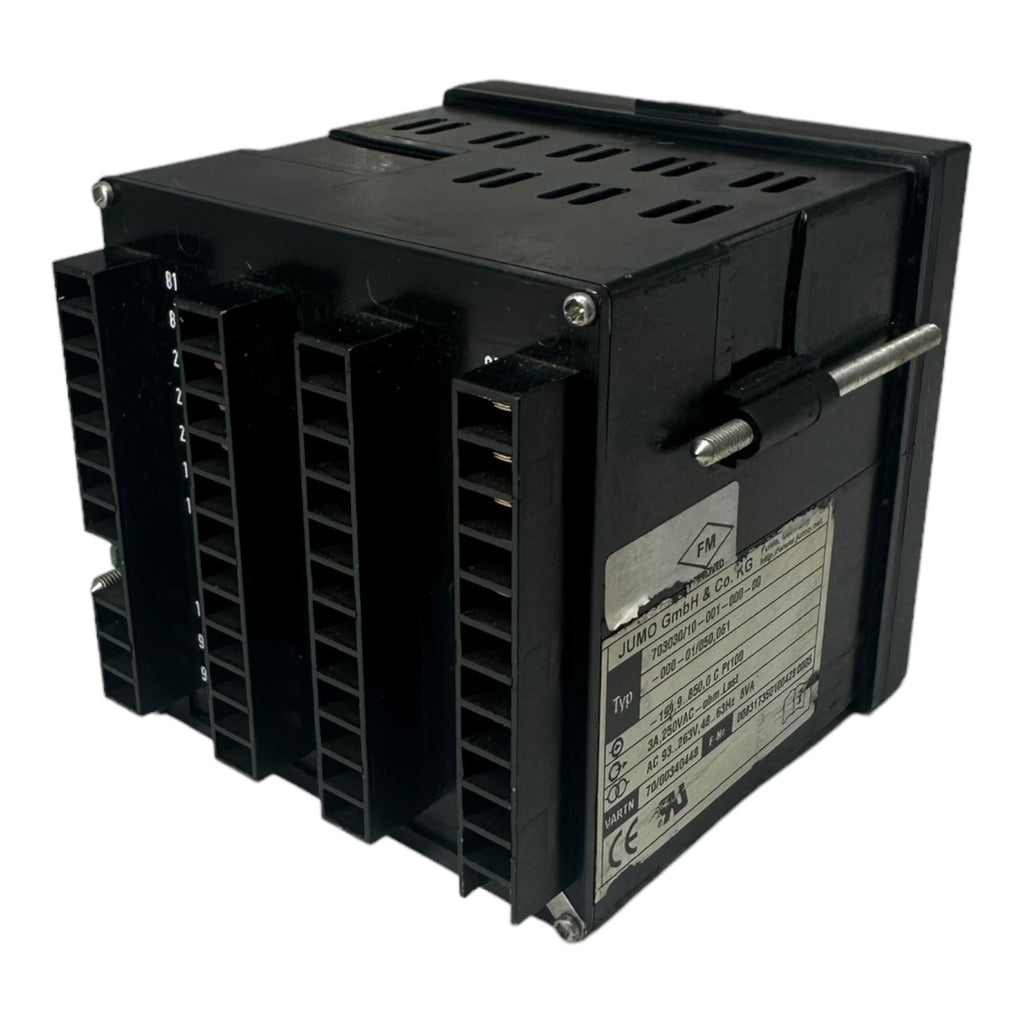 Jumo dTRON 04.1 Temperaturregler 703030/10-001-000-00, 3A, 250VAC