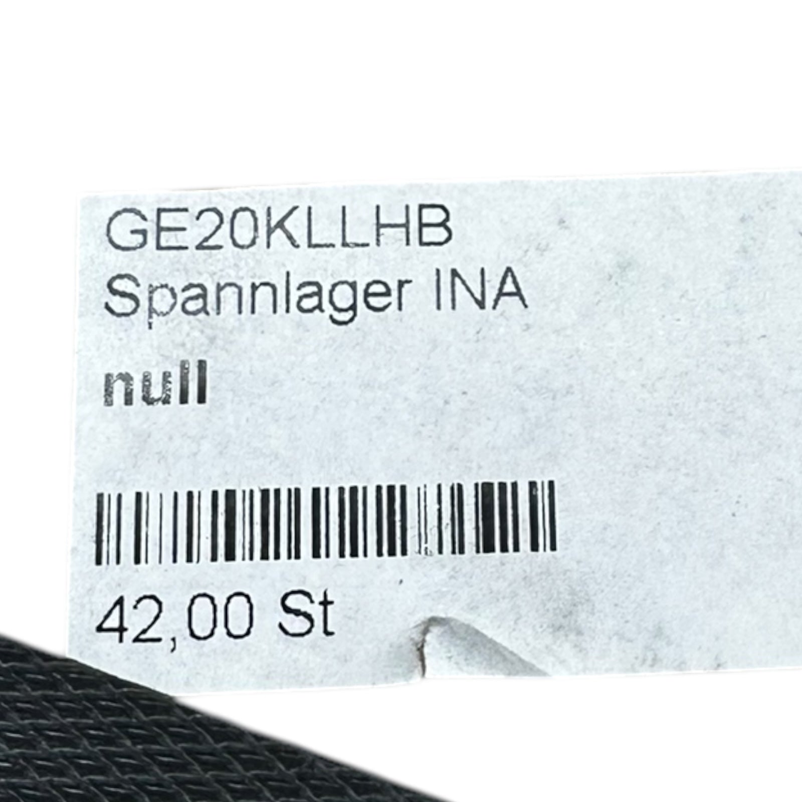 42x INA GE20-KLL-HB Spannlager Kugellagergrosshandel