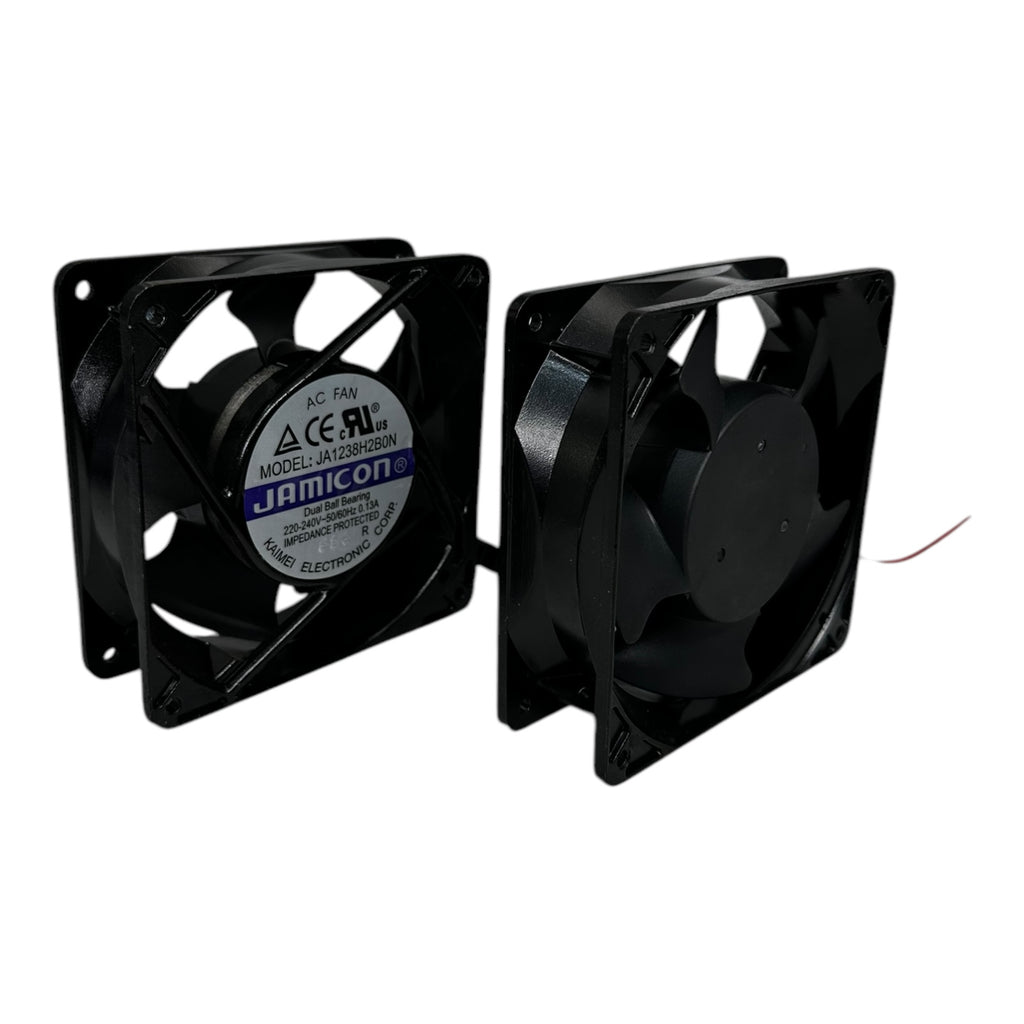 2x JAMICON JA1238H2BON Lüfter Cooling Fan 220/240V 0.13A