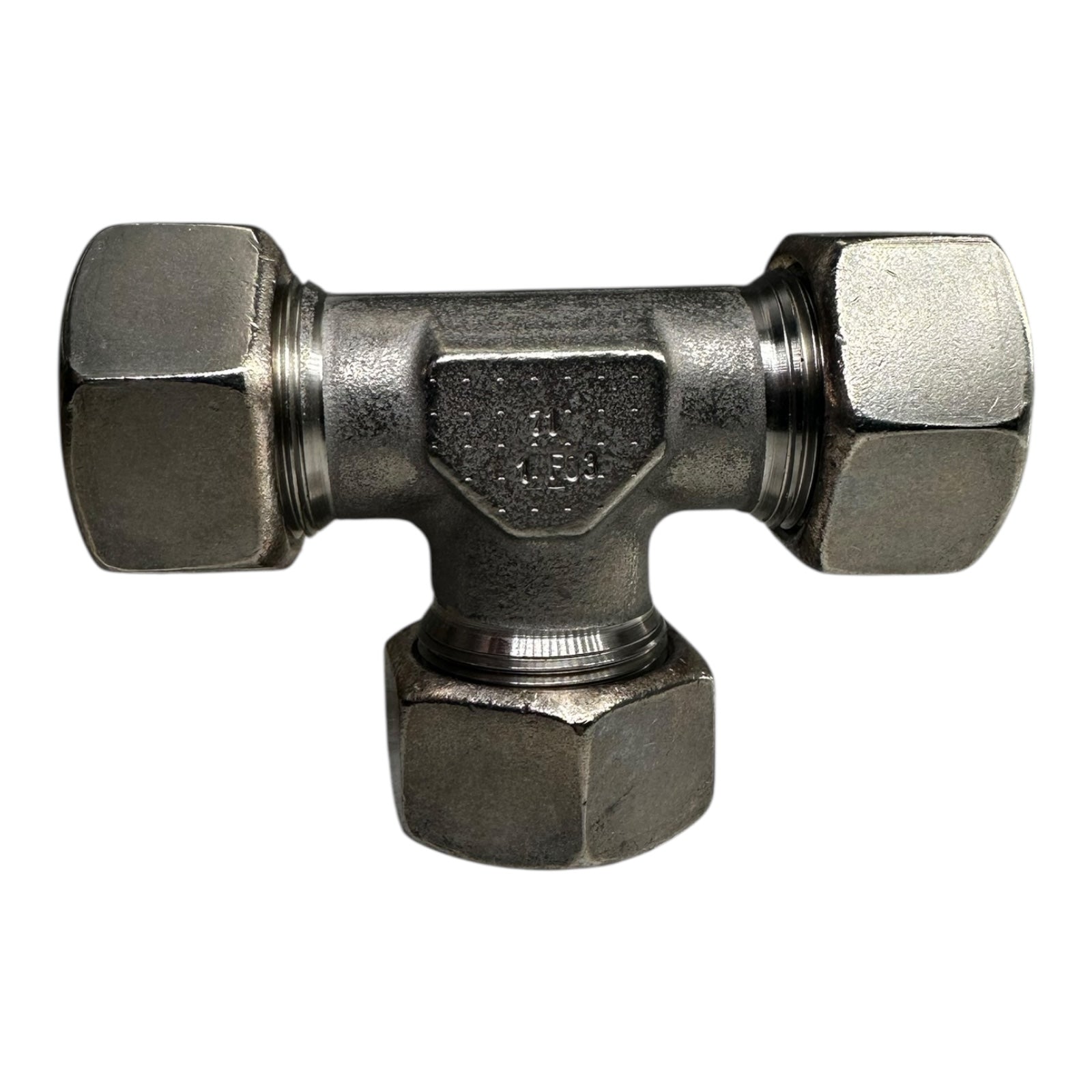 Parker EO-DUR Z-924 T-Stück Verschraubung 18-L Edelstahl Hydraulikfitting