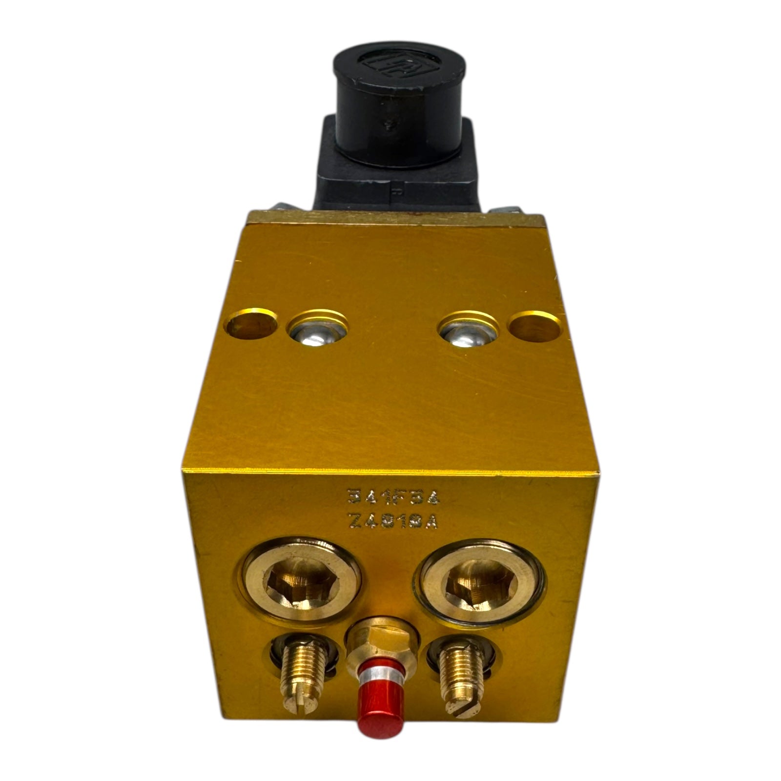 Parker Lucifer 341F34 487066 4/2-Wege Magnetventil 10bar Spule Pneumatikventil